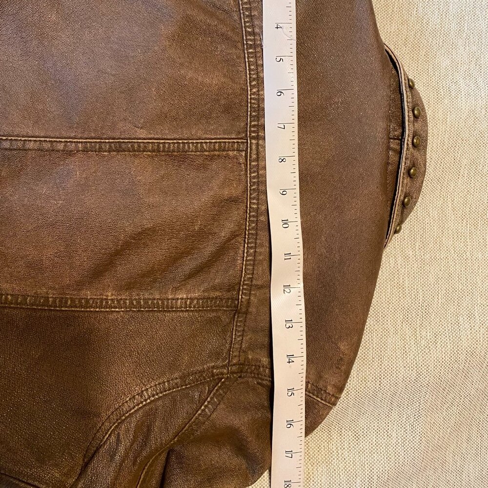 Wilsons Leather Crop Studded Leather Jacket - Picture 13 of 15